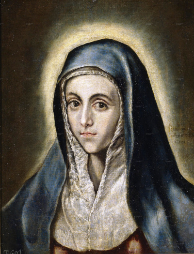 The Virgin Mary El Greco